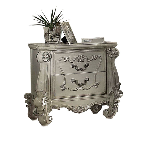 Versailles - Bedroom Nightstand Bone White