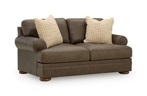 Carriage Point - Loveseat - Hickory