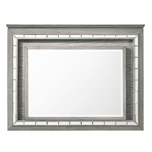 Antares - Mirror With LED - Light Gray Oak