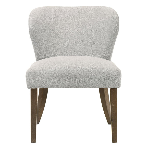 Dillon - Side Chair (Set of 2) - Gray / Walnut