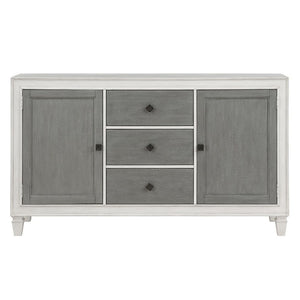 Katia - Server - Rustic Gray & Weathered White