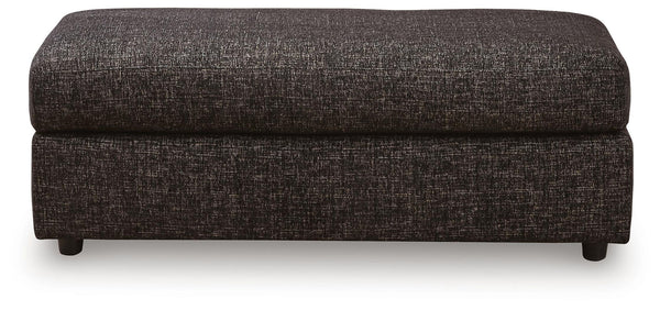Lentiz - Oversized Accent Ottoman - Onyx