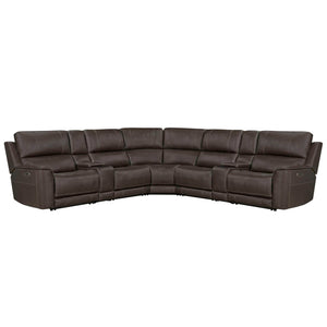 Easton - Power Reclining Sectional With Power Adjustable Headrests