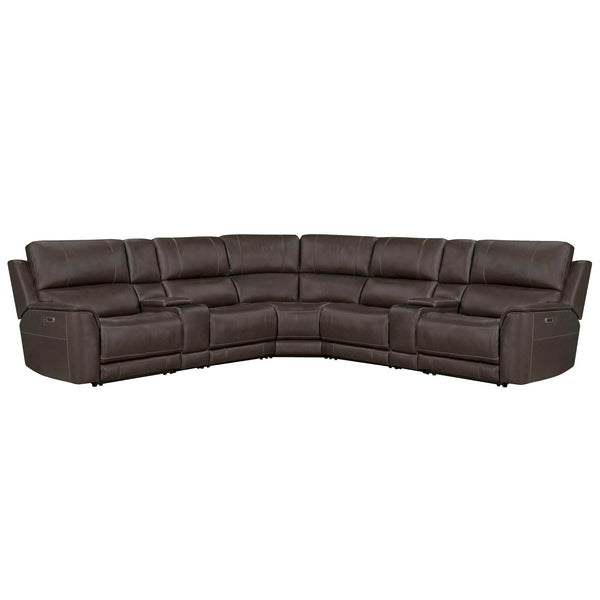 Easton - Power Reclining Sectional With Power Adjustable Headrests