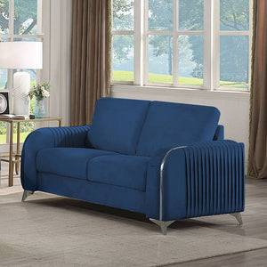 Wenona - Loveseat Blue