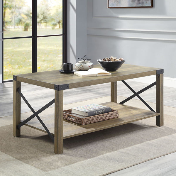 Abiram - Table Rustic Oak Coffee Tables
