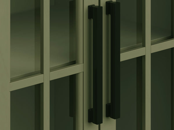 Vineyard - 67" TV Stand - Sage Green / Fruitwood