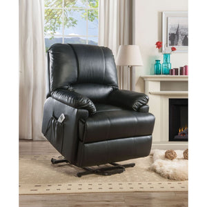 Ixora - Recliner w/Power Lift & Massage Black