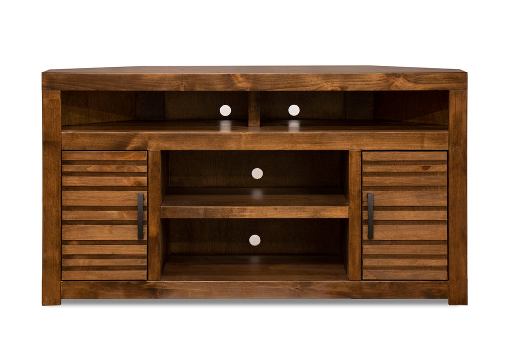 Sausalito - 52" Corner TV Stand - Whiskey