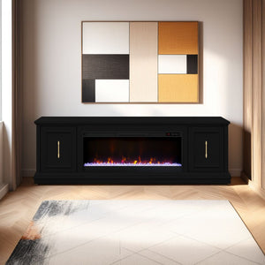 Jordan - Fireplace TV Stand