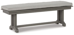Visola - Bench with Cushion - Gray