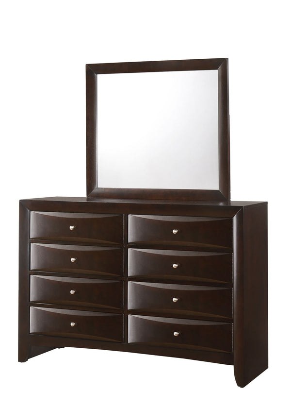 Emily - Dresser 8 Drawers - Cherry
