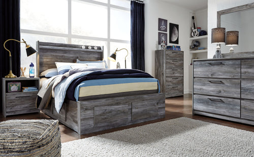 Baystorm - Panel Bedroom Set Full 4 Drawers