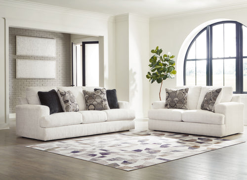 Karinne - Living Room Set White 2 Pc. Sofa, Loveseat