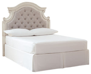 Realyn - Chipped White - Full UPH Panel Headboard