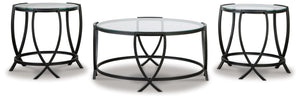 Tarrin - Occasional Table Set (Set of 3) - Black