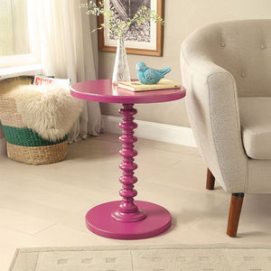 Acton - Accent Table Pink