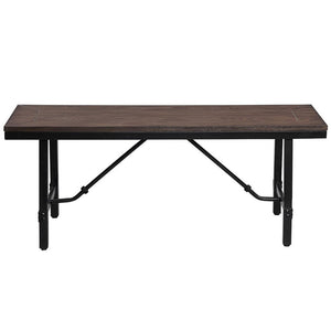 Mariatu - Bench - Oak & Black