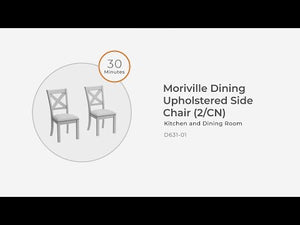 Moriville - Dining UPH Side Chair (Set of 2) - Beige