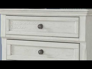 Robbinsdale - Five Drawer Chest - Youth - Antique White