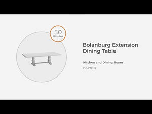 Bolanburg - Extension Dining Table - Brown / Beige