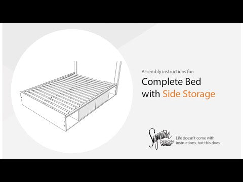 Arloster - Upholstered Panel Bed