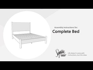 Cadmori - Upholstered Panel Bed