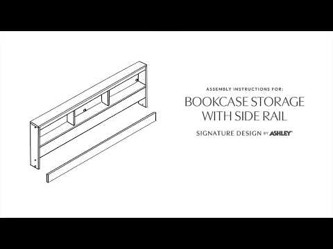 Piperton - Bookcase Storage Bed